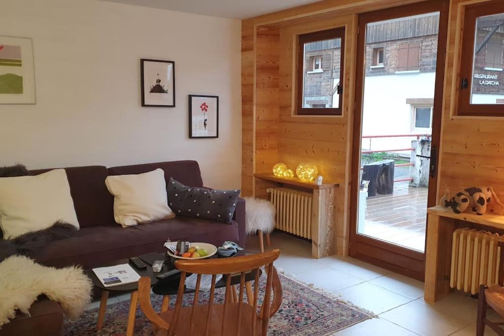 Appartement La Duchere Le Plan-La Giettaz Massif Des Aravis Zewnętrze zdjęcie