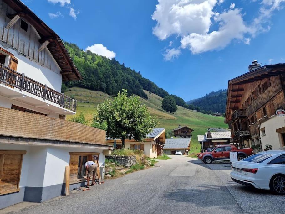 Appartement La Duchere Le Plan-La Giettaz Massif Des Aravis Zewnętrze zdjęcie