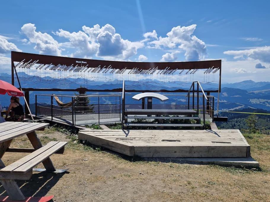 Appartement La Duchere Le Plan-La Giettaz Massif Des Aravis Zewnętrze zdjęcie