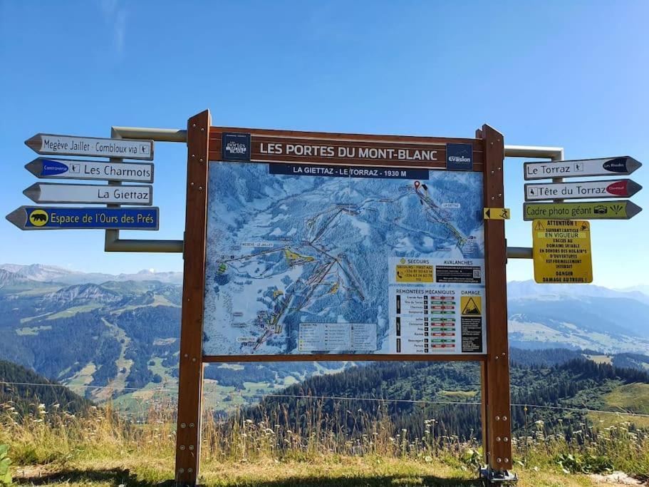 Appartement La Duchere Le Plan-La Giettaz Massif Des Aravis Zewnętrze zdjęcie