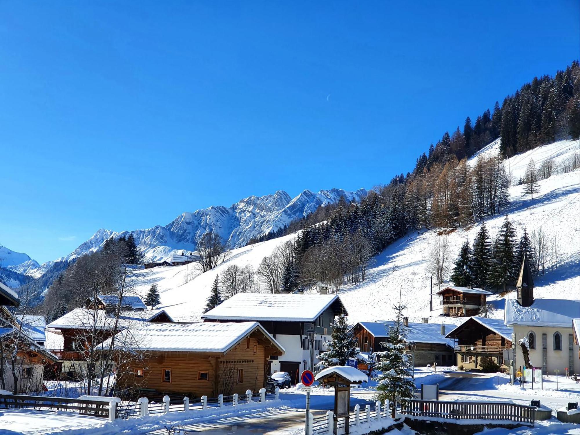Appartement La Duchere Le Plan-La Giettaz Massif Des Aravis Zewnętrze zdjęcie