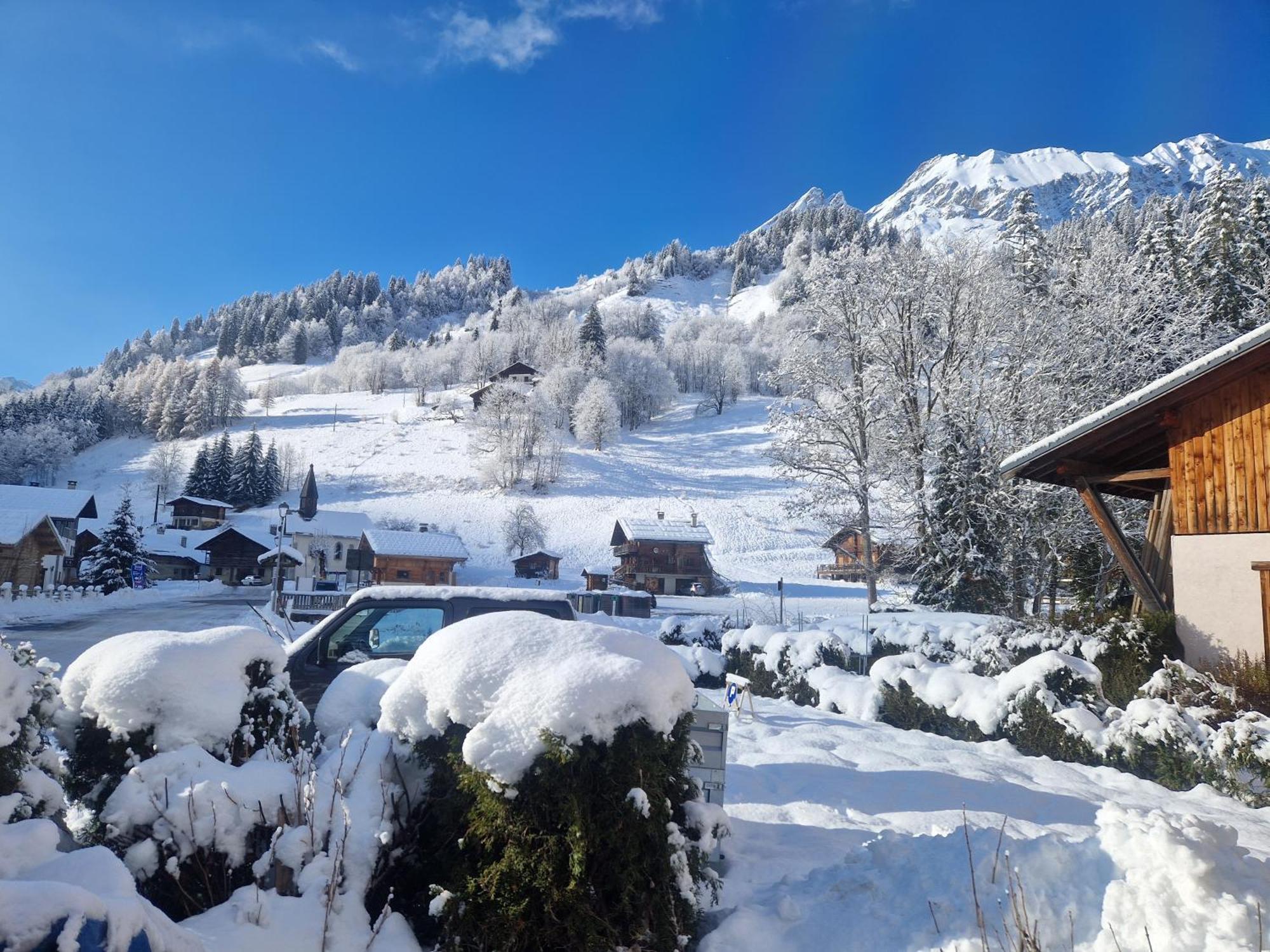Appartement La Duchere Le Plan-La Giettaz Massif Des Aravis Zewnętrze zdjęcie